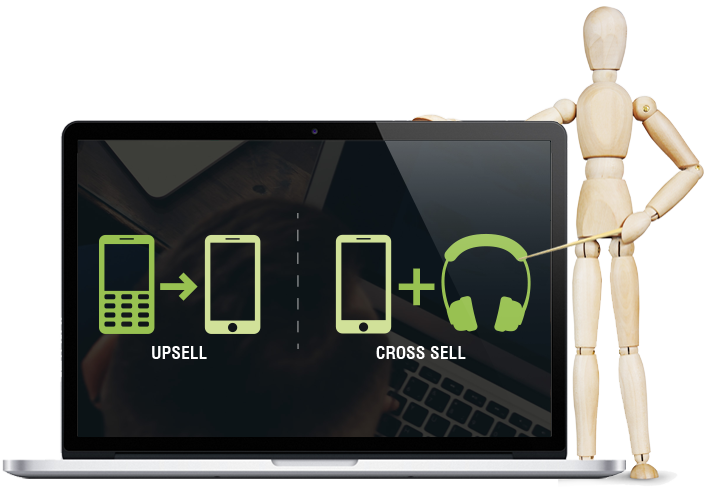 Das ist der Unterschied zwischen Cross-Selling und Up-Selling